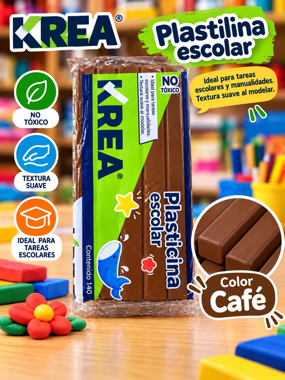 Plasticina Marqueta CAFE