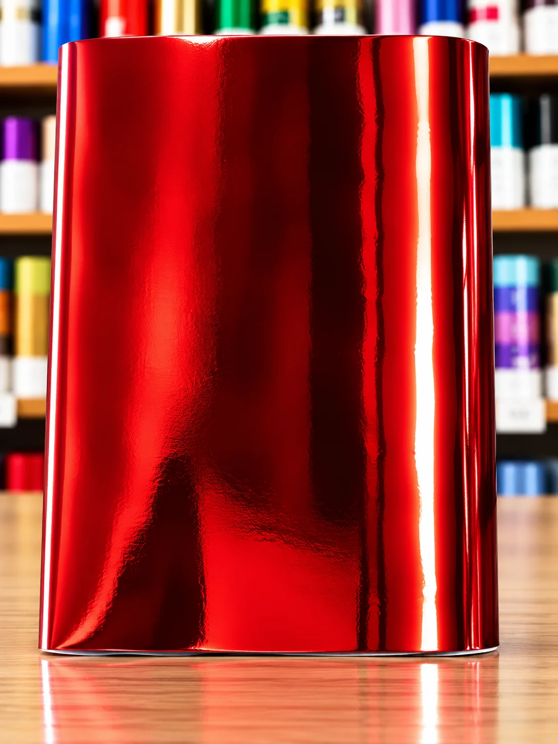Pliego papel esmaltado 80g. 50x70cm Rojo