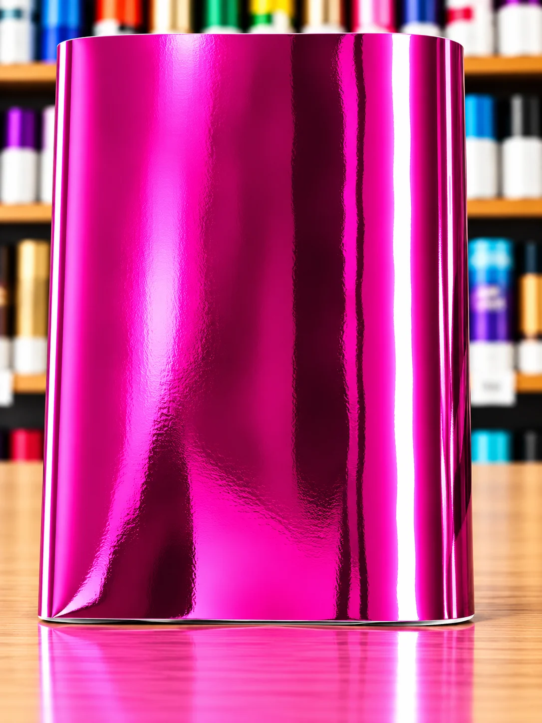 Pliego papel esmaltado 80g. 50x70cm Rosado