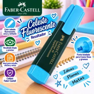 Resaltador convencional celes Faber castell
