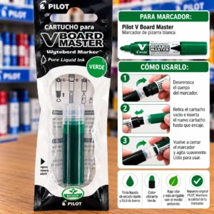 Tinta o cartucho Pilot para marcador pilot verde